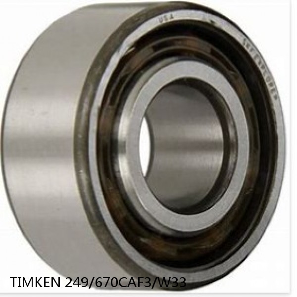 249/670CAF3/W33 TIMKEN Double Row Double Row Bearings