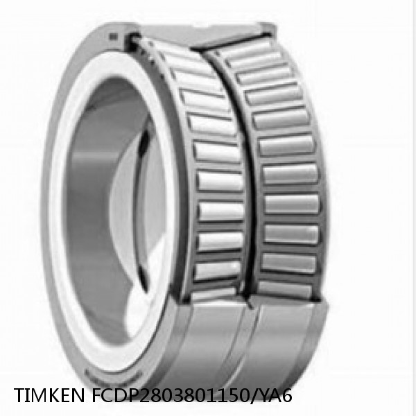 FCDP2803801150/YA6 TIMKEN Tapered Roller Bearings Double-row