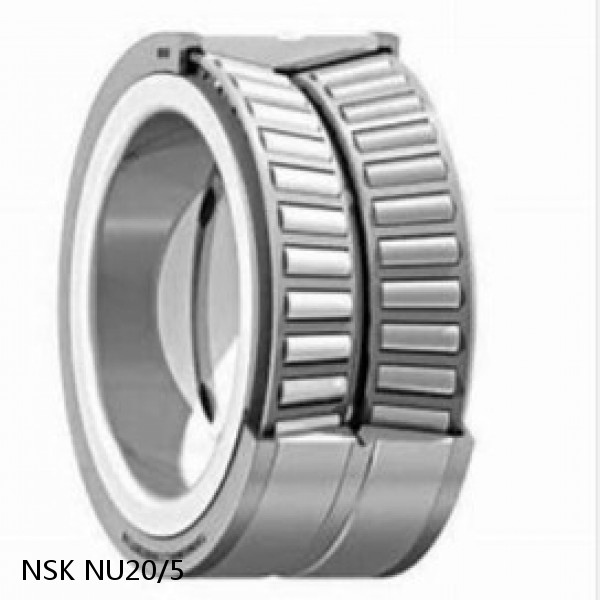 NU20/5 NSK Tapered Roller Bearings Double-row