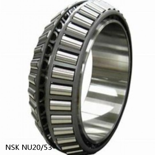 NU20/53 NSK Tapered Roller Bearings Double-row