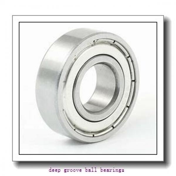 10 mm x 26 mm x 8 mm  NMB 6000 deep groove ball bearings #1 image