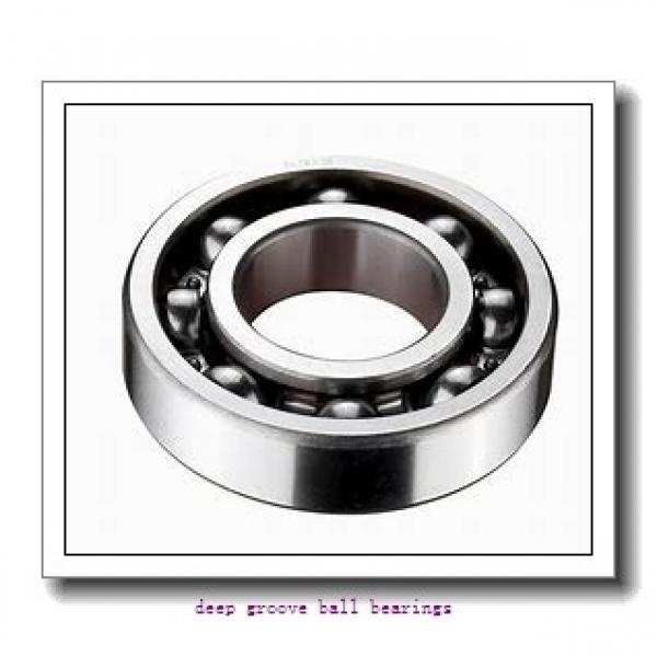 10 mm x 26 mm x 8 mm  NMB 6000DD deep groove ball bearings #2 image