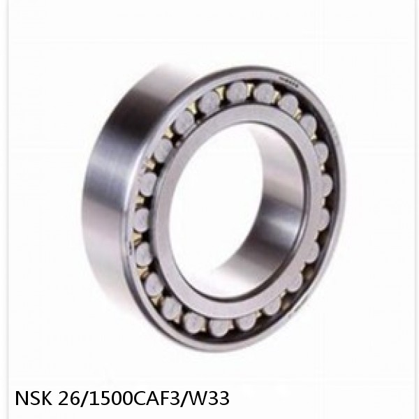 26/1500CAF3/W33 NSK Double Row Double Row Bearings #1 image